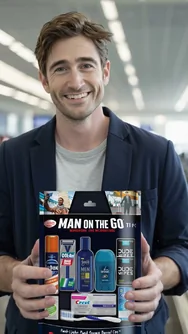 Men's Travel Kits and Bags