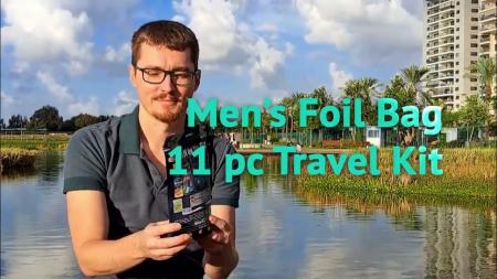 Men’s Foil Bag 10 pc Travel Kit